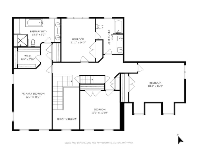 415 Fuller Rd, Hinsdale, IL 60521 - home floor plan