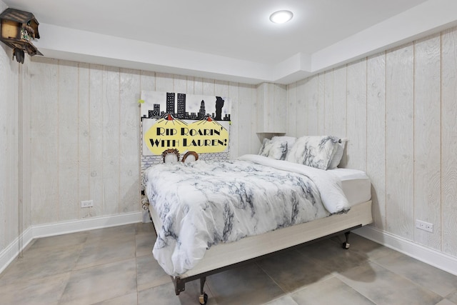1452 Hemlock Knoll Ter, Northbrook, IL 60062 - bedroom featuring wood walls and baseboards