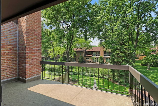 1704 Wildberry Dr Unit F, Glenview, IL 60025 - view of balcony