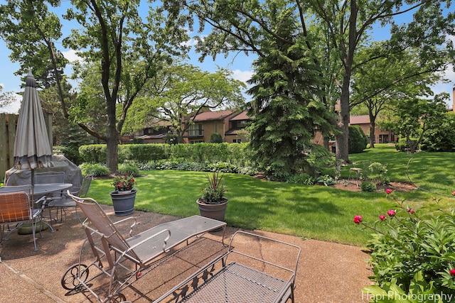 1704 Wildberry Dr Unit F, Glenview, IL 60025 - view of patio / terrace with outdoor dining area