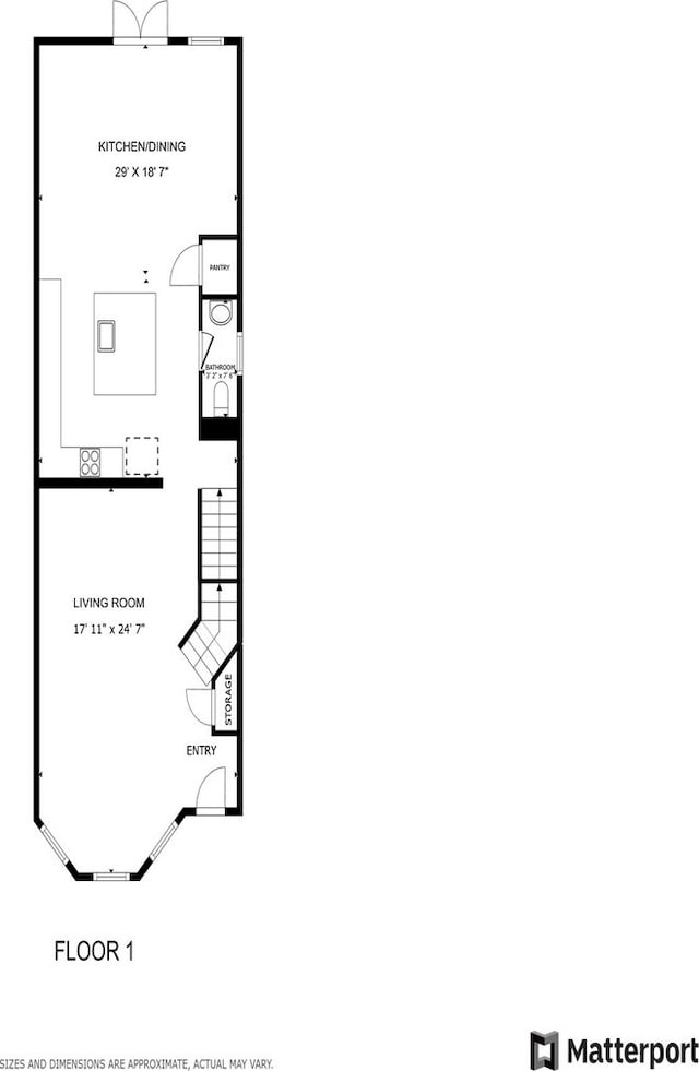 1828 N California Ave, Chicago, IL 60647 - view of floor plan / room layout