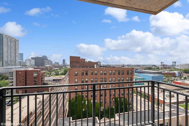 1529 S State St Unit 11B, Chicago, IL 60605 - balcony featuring a view of city