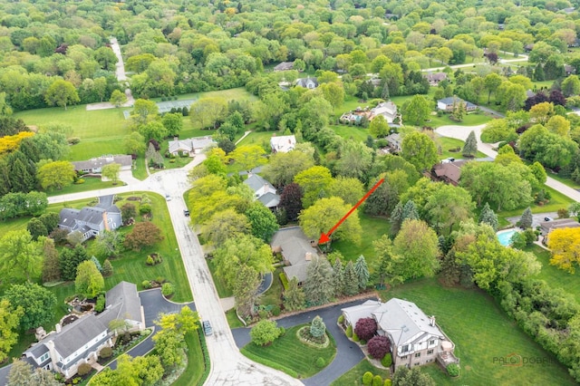 15 Highview Cir, Hawthorn Woods, IL 60047 - aerial view of residential area
