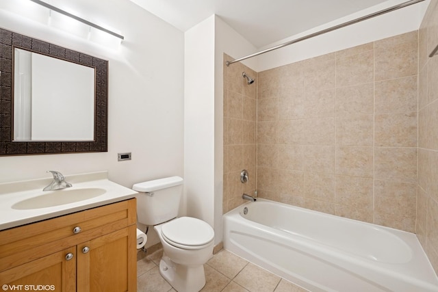 720 W Randolph St Unit 707, Chicago, IL 60661 - bathroom featuring vanity, tile patterned flooring, and bathtub / shower combination