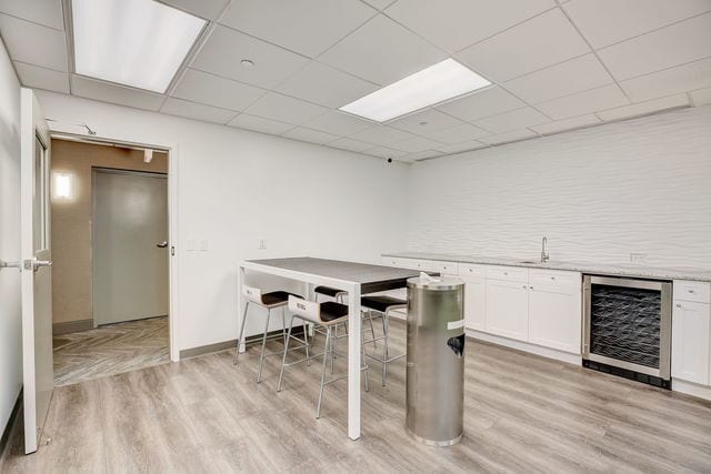 720 W Randolph St Unit 707, Chicago, IL 60661 - office space featuring wine cooler and light wood-style floors
