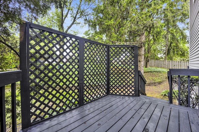 5701 Foxgate Ln, Hinsdale, IL 60521 - view of wooden deck