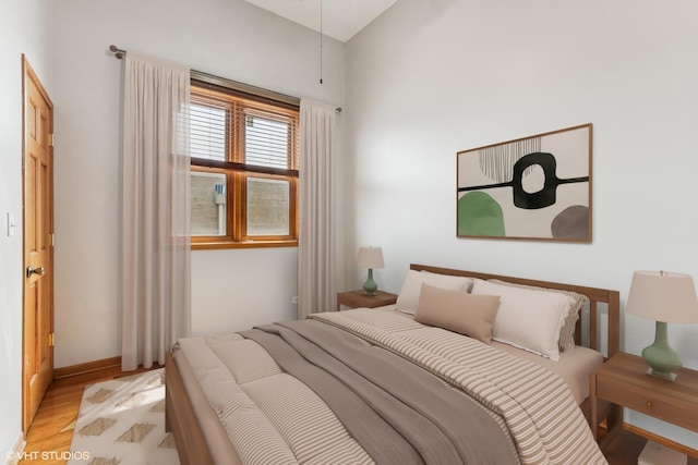 2538 W Flournoy St Unit 3, Chicago, IL 60612 - bedroom featuring light wood-style floors and baseboards