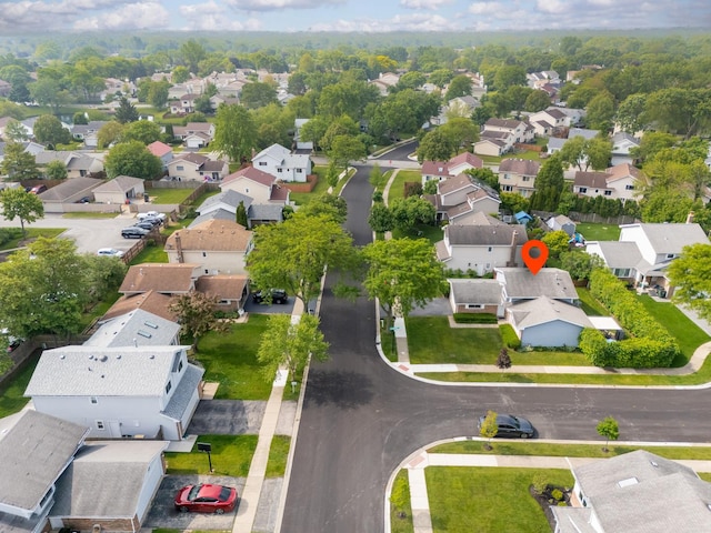 1122 N Cardinal Dr, Palatine, IL 60074 - aerial perspective of suburban area