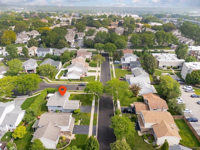 1122 N Cardinal Dr, Palatine, IL 60074 - aerial perspective of suburban area