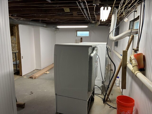 115 N Clay St, Mount Carroll, IL 61053 - view of basement