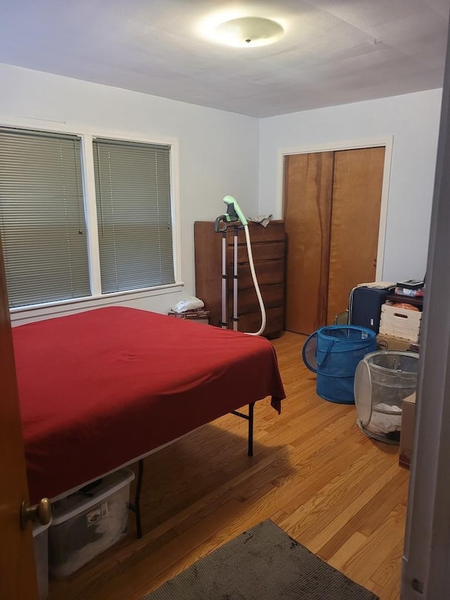 2521 W Farragut Ave, Chicago, IL 60625 - bedroom with wood finished floors and a closet
