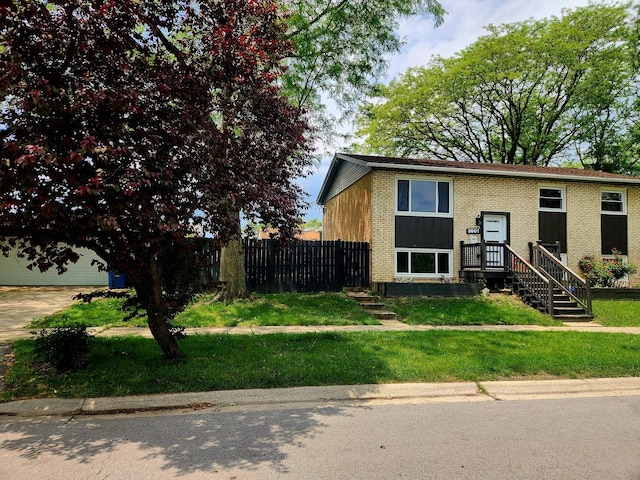 3601 W 123rd Pl, Alsip, IL 60803 - view of front facade with brick siding
