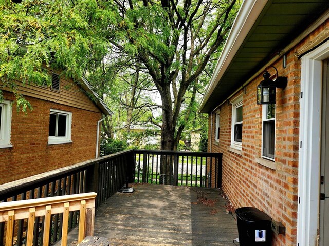 3601 W 123rd Pl, Alsip, IL 60803 - view of wooden terrace