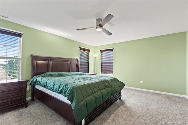 25734 Galway Ave, Plainfield, IL 60585 - carpeted bedroom featuring baseboards and ceiling fan