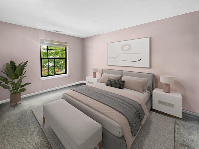 1388 Stratford Dr Unit 12-C-2, Gurnee, IL 60031 - bedroom with carpet flooring and baseboards