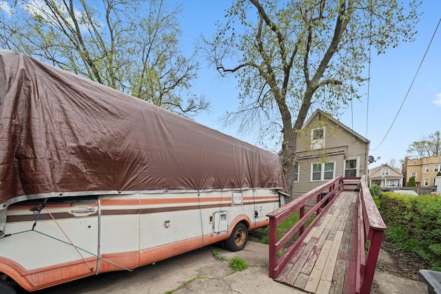 6108 S Honore St, Chicago, IL 60636 - view of wooden terrace