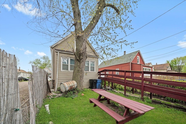 6108 S Honore St, Chicago, IL 60636 - view of back of property