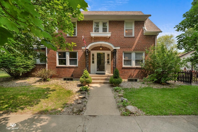 915 E Duane Blvd, Kankakee, IL 60901 - view of front of property with brick siding and a shingled roof