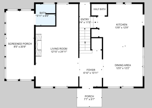 915 E Duane Blvd, Kankakee, IL 60901 - property floor plan