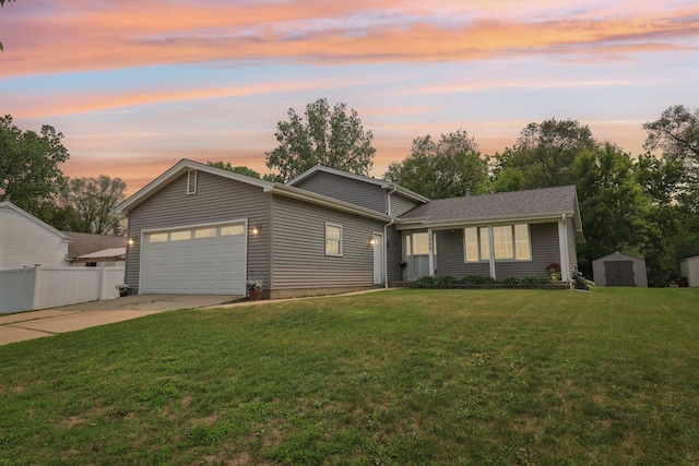 1705 N Donovan St, Mchenry, IL 60050 - view of front facade with an attached garage and driveway