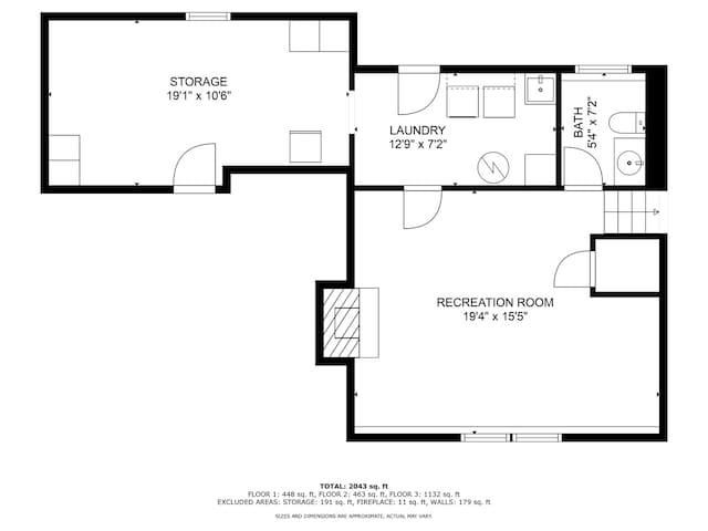6130 Belmont Rd, Downers Grove, IL 60516 - floor plan / room layout