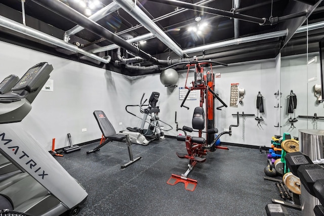 1464 S Michigan Ave Unit 2203, Chicago, IL 60605 - view of gym