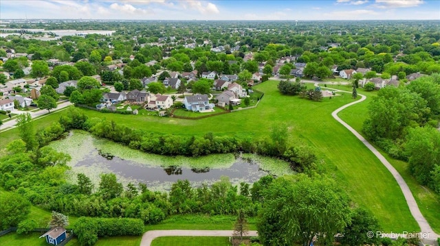 2121 Baldwin Ln, Hanover Park, IL 60133 - drone / aerial view of a large body of water