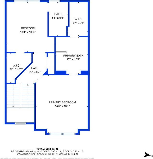 337 Bennett Dr, Carol Stream, IL 60188 - home floor plan