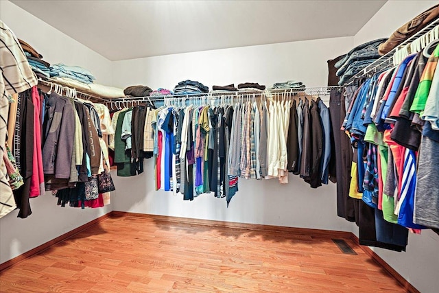 1839 Kings Gate Ln, Crystal Lake, IL 60014 - spacious closet with wood finished floors