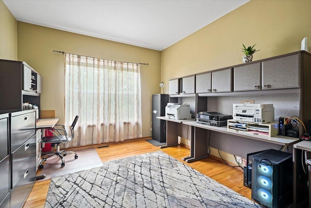 1839 Kings Gate Ln, Crystal Lake, IL 60014 - office featuring light wood-type flooring