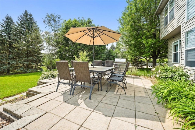 1839 Kings Gate Ln, Crystal Lake, IL 60014 - view of patio / terrace with outdoor dining space