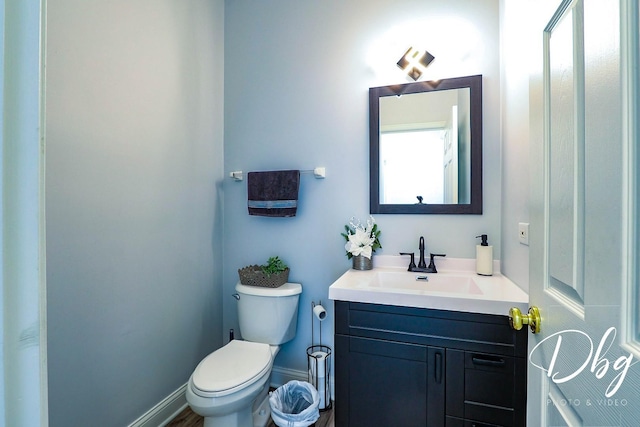 1943 Lily Ln, Round Lake, IL 60073 - half bath featuring vanity and toilet