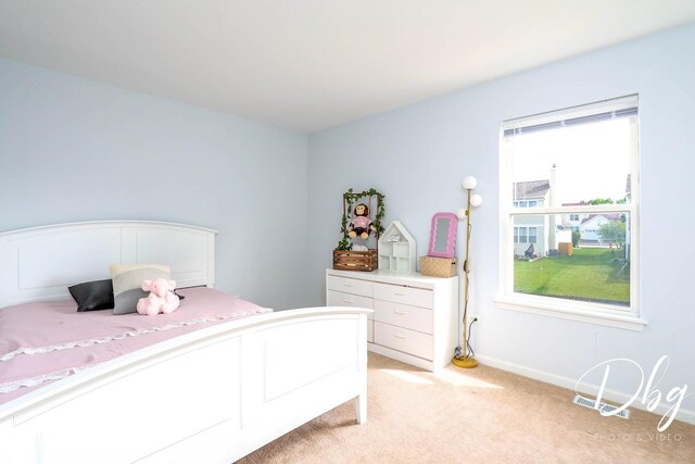 1943 Lily Ln, Round Lake, IL 60073 - bedroom featuring light colored carpet and baseboards