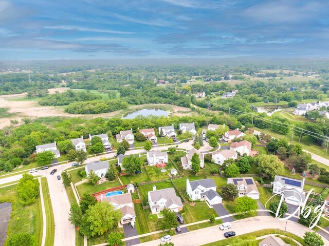 1943 Lily Ln, Round Lake, IL 60073 - aerial perspective of suburban area