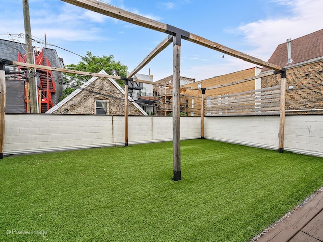 1229 N Cleaver St Unit 1, Chicago, IL 60642 - view of yard