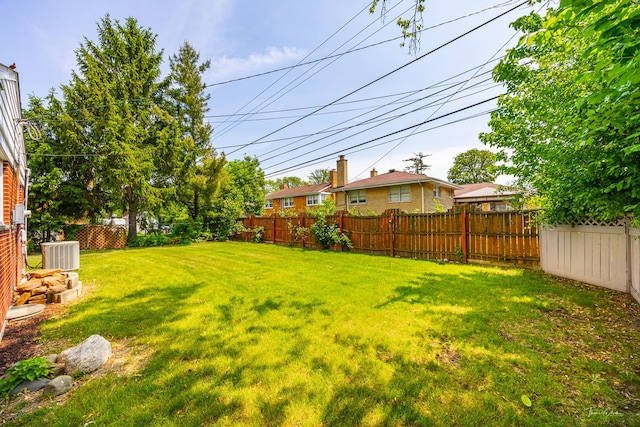 805 N Delphia Ave, Park Ridge, IL 60068 - view of yard featuring central AC