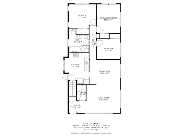 805 N Delphia Ave, Park Ridge, IL 60068 - property floor plan