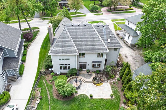 808 Maple Ave, Downers Grove, IL 60515 - view from above of property