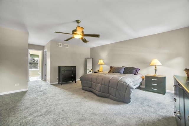 2585 Lambert Dr, Aurora, IL 60503 - bedroom featuring carpet flooring and ceiling fan