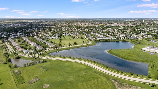 2585 Lambert Dr, Aurora, IL 60503 - view of property location with a nearby body of water and nearby suburban area