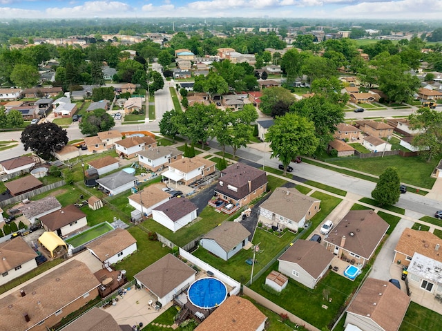 10608 Moody Ave, Chicago Ridge, IL 60415 - aerial overview of property's location with nearby suburban area