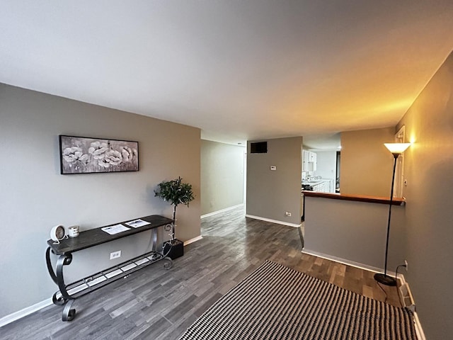 16612 Ashland Ave, Markham, IL 60428 - corridor featuring wood finished floors and baseboards