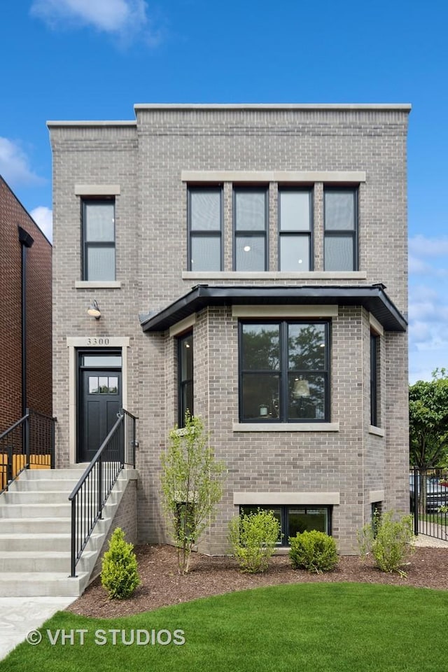 3300 S Giles Ave, Chicago, IL 60616 - view of front of property with brick siding