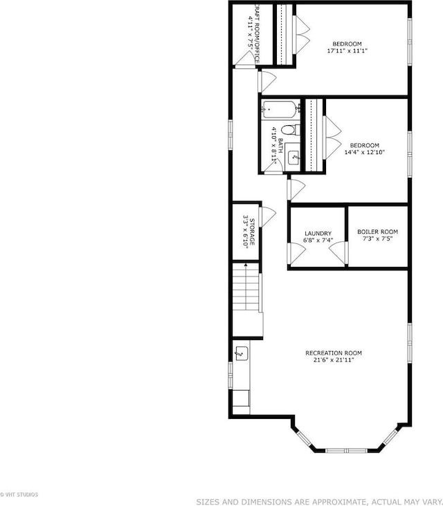 3300 S Giles Ave, Chicago, IL 60616 - view of room layout