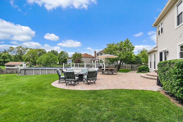 1560 Kensington Dr, Algonquin, IL 60102 - view of yard featuring a patio area