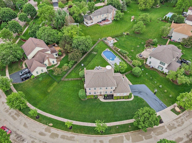 1560 Kensington Dr, Algonquin, IL 60102 - aerial overview of property's location featuring nearby suburban area