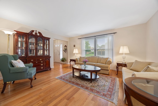1486 Haverhill Dr, Wheaton, IL 60189 - living area featuring light wood finished floors and baseboards