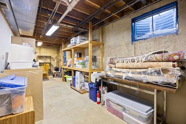 1486 Haverhill Dr, Wheaton, IL 60189 - view of unfinished below grade area