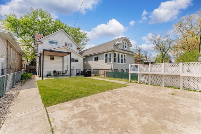2705 Cuyler Ave, Berwyn, IL 60402 - rear view of property featuring a patio area
