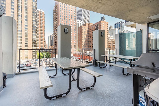 1122 N Clark St Unit 1710, Chicago, IL 60610 - balcony featuring a city view